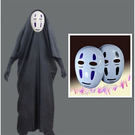 Spirited Away No Face man Cosplay Customes with Mask ( free shipping ) - $24.18