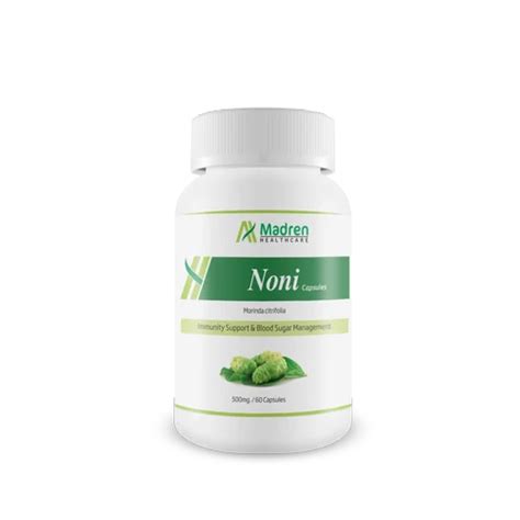 Noni Capsules 60's, 60's at Rs 490/bottle in Jaipur | ID: 17671532873