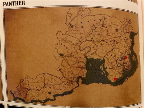 Panther locations : r/reddeadredemption