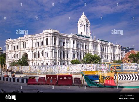 Chennai, India - October 29, 2020: Greater chennai corporation building ...