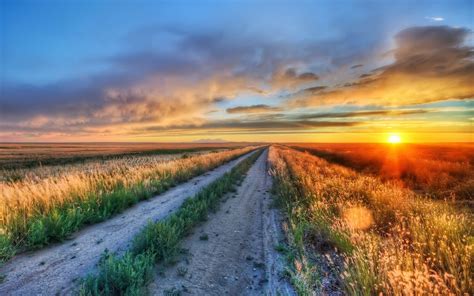 Sunrise Field Wallpapers - Top Free Sunrise Field Backgrounds - WallpaperAccess