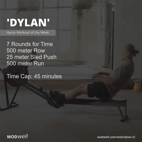 "Dylan" Workout, Hyrox Workout of the Week | WODwell