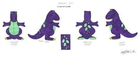 Backyard Gang Barney doll design from 1988 by JonathanLillo on DeviantArt