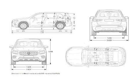 Nuovo Mercedes GLB 2020, il SUV Mercedes-Benz compatto e spazioso fino ...