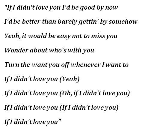 "If I Didn’t Love You" by Jason Aldean and Carrie Underwood - Song ...