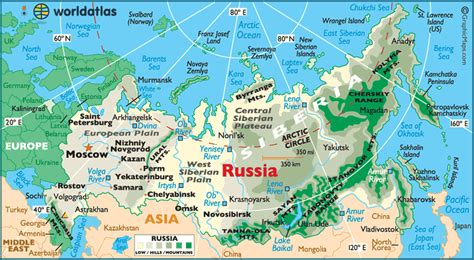 Map Of Russia And 100 More Free Printable International Maps Images | Images and Photos finder