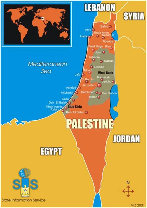 Images and Places, Pictures and Info: israel and palestine map 2011