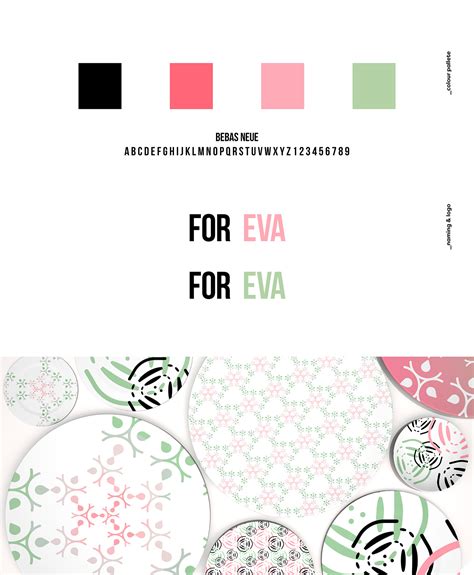 For Eva - Pattern design concept on Behance