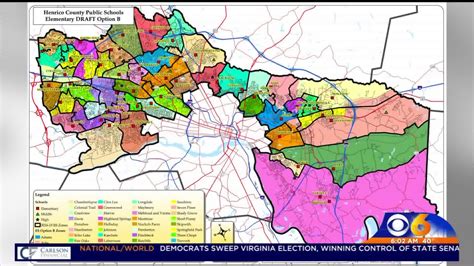 Henrico Schools committee narrows redistricting plans ahead of public meeting