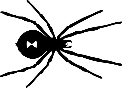 Widow Spider Black White | Clipart Panda - Free Clipart Images