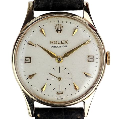 Rolex Precision 9k Gold, 1950