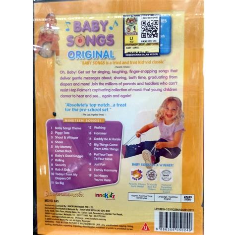 Baby Songs Original DVD, Hobbies & Toys, Music & Media, CDs & DVDs on Carousell