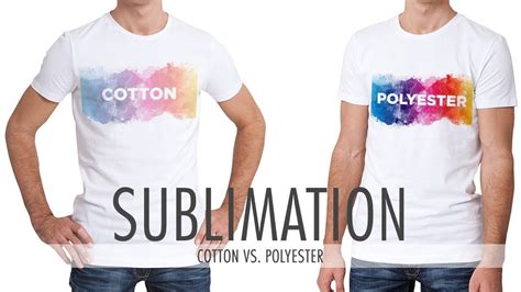 Sublimation Printing on Cotton vs Poly