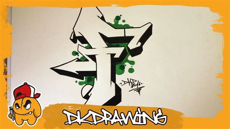 Letter F Graffiti