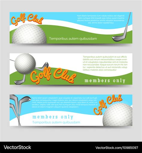 Golf Course Banner