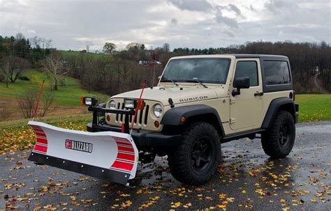 Plow for Jeep Wrangler (what size 2016 2018 2019 snow&utv canada)