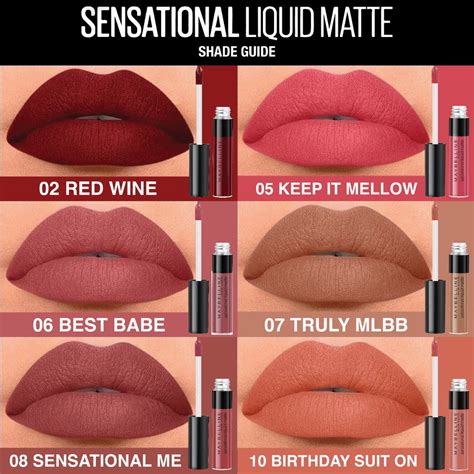 Maybelline Sensational Liquid Matte Lipstick | Feel22 | Lebanon