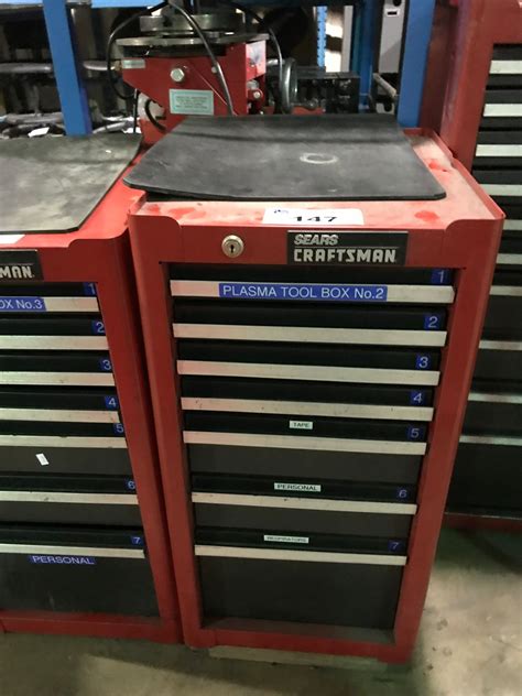 RED CRAFTSMAN 7 DRAWER MOBILE MECHANICS TOOL CHEST - Able Auctions