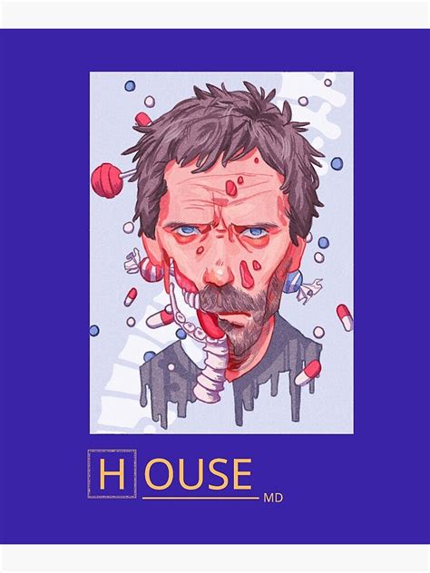 "HOUSE MD " Poster for Sale by Ha-22an | Redbubble