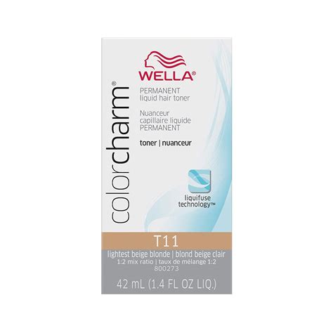 Amazon.com: Wella Color Charm Hair Toner T11 Royal Blonde, 1.4 fl oz