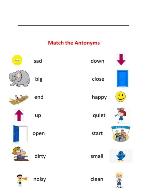 Antonyms | PDF