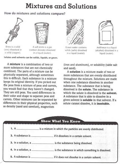 Physical Science Worksheets Question And Answers - Scienceworksheets.net