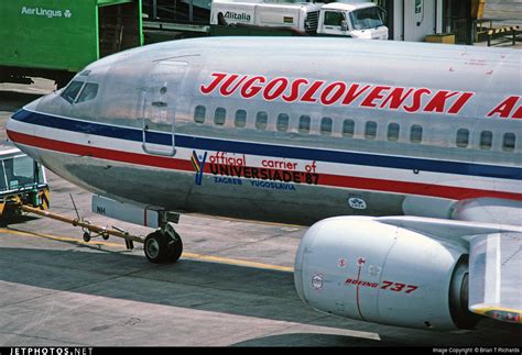 YU-ANH | Boeing 737-3H9 | JAT Yugoslav Airlines | Brian T Richards ...