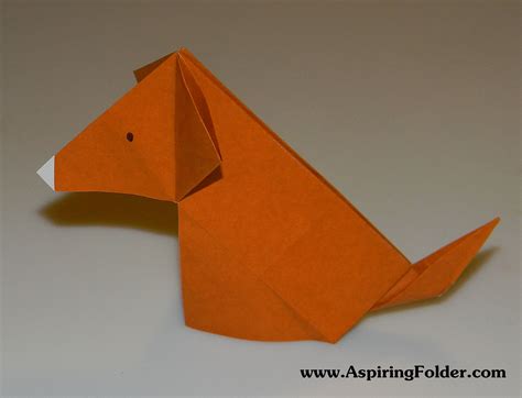 Cute Origami Dog | Cute origami, Useful origami, Origami