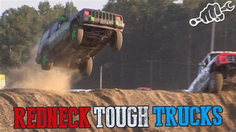 REDNECK TOUGH TRUCK RACING - North vs South 2016 - YouTube