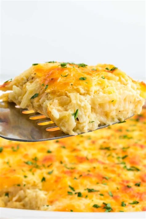 Cracker Barrel Hashbrown Casserole (Copycat!) - Little Sunny Kitchen