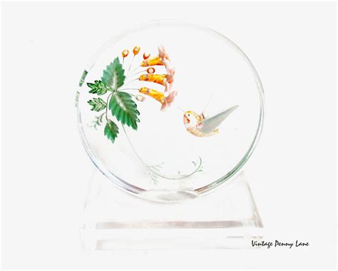 Vintage Desk Ornament / Figurine / Sculpture Hummingbird