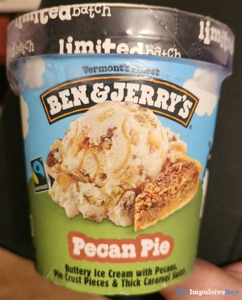 SPOTTED: Ben & Jerry's Limited Batch Pecan Pie Ice Cream - The ...