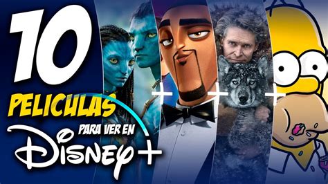 Las 10 MEJORES PELÍCULAS para ver en DISNEY PLUS 🎬 - YouTube