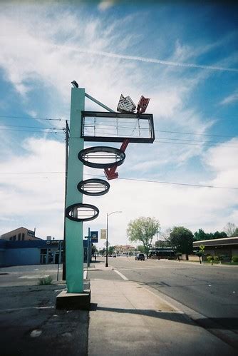 Empty sign | Mid-century sign frame waiting for some stores.… | Flickr