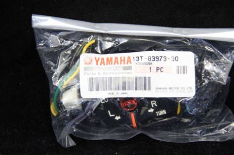 Purchase YAMAHA ZIM CV 80 RIVA LH SWITCH 13T-83973-30 - NEW in Burlington, North Carolina, US ...