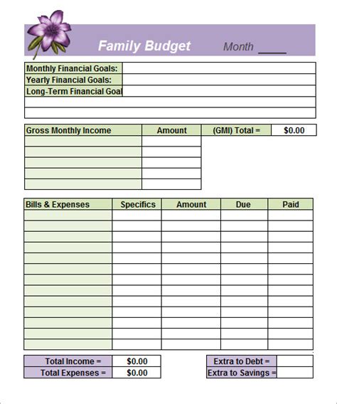 FREE 33+ Budget Templates in MS Word | Excel | PDF