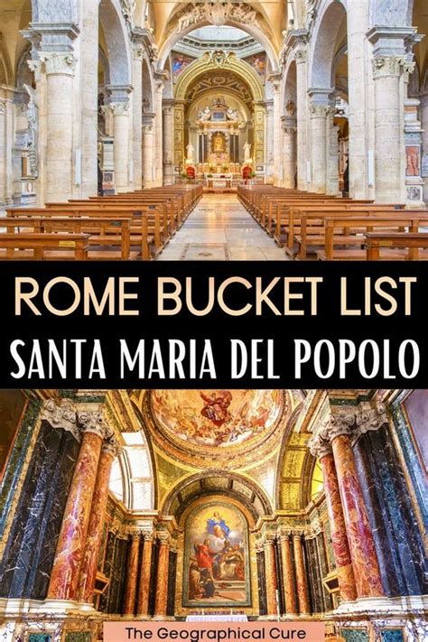 Complete Guide To the Basilica of Santa Maria del Popolo in Rome - The Geographical Cure