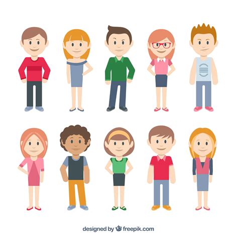 Person Images - Free Download on Freepik | Vector free, Cartoons vector ...