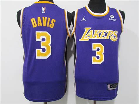 Lakers 3 Anthony Davis Purple 2022 City Edition Swingman Jersey