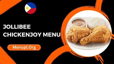 Jollibee Chickenjoy Menu Philippines Prices 2024