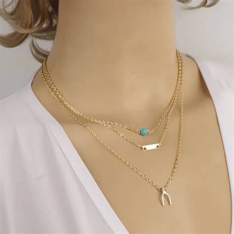 Aliexpress.com : Buy latest arrival cute wish necklace elegant layers ...