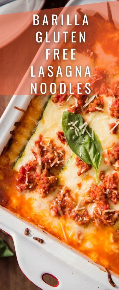 Barilla Gluten Free Lasagna Noodles | Gluten free lasagna, Gluten free ...