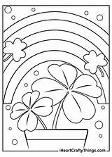 Shamrock Adult Coloring Pages sketch template