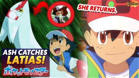 Ash CATCHES LATIAS?! Pokémon Just REVEALED Ash Ketchum's LEGENDARY Pokémon & BECOMES Pokémon ...