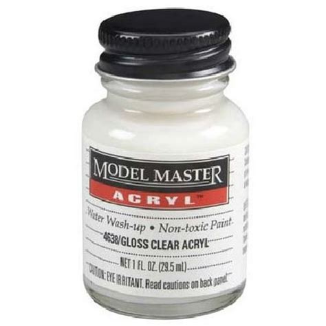 Gloss Clear Testors Acrylic Plastic Model Paint - Walmart.com - Walmart.com