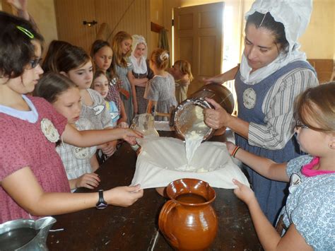 Sew Historical...and other fun stuff: Making Butter in the 1820 Kitchen