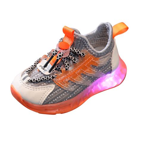 Azrian Toddler Shoes Clearance Children Kids Baby Girls Shoes Led Light ...