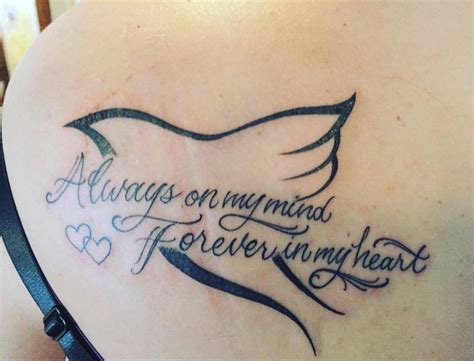 Memorial Tattoos For Husband | In Loving Memory