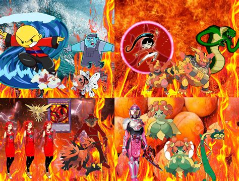 FIRE WATER POKEMON POWER by Jamesdean1987 on DeviantArt