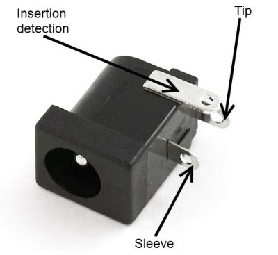 DC Barrel Jack Adapter - Breadboard Compatible - PRT-10811 - SparkFun ...